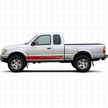 Vinilo decorativo de franjas en el panel de la puerta para Toyota Tacoma 1995-2004_3