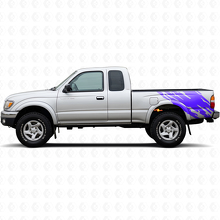 Calcomanía de vinilo gráfico de salpicaduras de barro para la parte trasera lateral de Toyota Tacoma 1995-2004_2