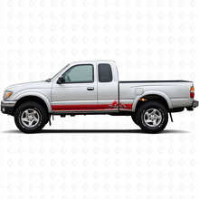 Kit de calcomanías de vinilo con rayas estilo montañas para paneles laterales de Toyota Tacoma 1995-2004_3