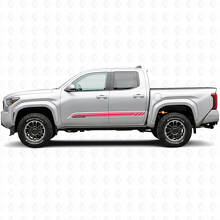 Vinilo de franjas laterales para puertas Toyota Tacoma 2023_2