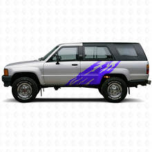 Gráfico lateral de Salpicadura de Barro Vinilo para Toyota 4Runner 1984-1989_2
