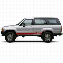 Kit de Calcomanías de Vinilo para Paneles Laterales con Estilo de Rayas de Montañas para Toyota 4Runner 1984-1989_3