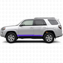 Calcomanía de vinilo para paneles laterales con franjas entrelazadas para Toyota 4Runner 2009-2024_2