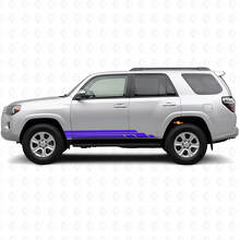 Kit de calcomanías de vinilo con franjas curvas para paneles laterales de Toyota 4Runner 2009-2024_2