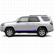 Vinilo Adhesivo de Paneles Laterales con Rayas Finas de Montañas para Toyota 4Runner 2009-2024_2