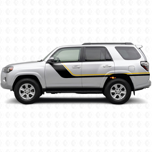 Kit de calcomanías laterales de rayas gemelas para Toyota 4Runner 2009-2024_2