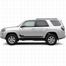 Kit de calcomanías de vinilo de franjas gemelas para paneles laterales para Toyota 4Runner 2009-2024_2
