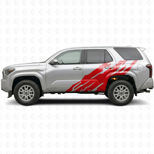 Adhesivo de vinilo lateral con gráfico de salpicadura de barro para Toyota 4Runner 2024+ 3