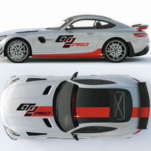 Kit de Calcomanías de Vinilo para Capó, Techo y Maletero Racing GT2 Pro para Mercedes AMG GT_3