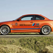 Kit de Calcomanías de Vinilo para Cofre Lateral y Parachoques M Power para BMW 1M Coupe E82_2