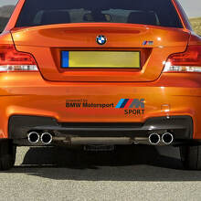 Kit de Calcomanías de Vinilo para Cofre Lateral y Parachoques M Power para BMW 1M Coupe E82_3