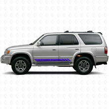 Calcomanía de Vinilo en Rayas de Estilo Topográfico para Puertas Toyota 4Runner 1995-2002_2
