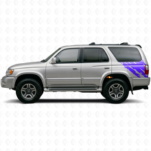 Adhesivo de vinilo gráfico de salpicaduras de barro lateral trasero para Toyota 4Runner 1995-2002_2