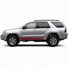 Calcomanía de Vinilo para Paneles Laterales Decorados con Rayas para Toyota 4Runner 2002-2009_3
