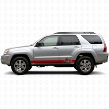 Vinilo de franjas anchas de montañas para panel lateral para Toyota 4Runner 2002-2009_3