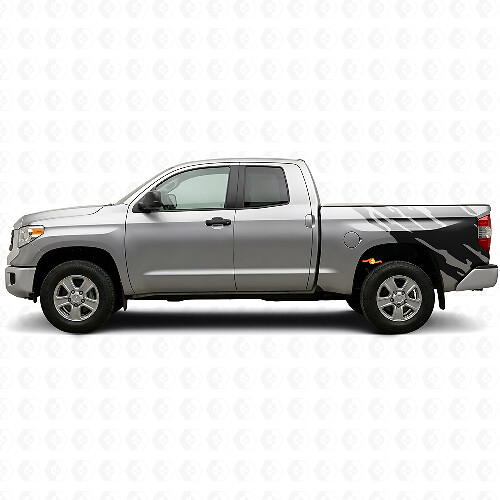 Gráfico de Salpicadura de Barro Vinilo Decorativo Lateral Trasero para Toyota Tundra 2007-2021