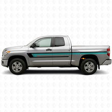 Calcomanía Vinilo de Tres Rayas para la Puerta Lateral para Toyota Tundra 2007-2021_2
