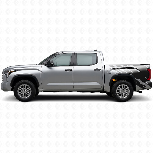 Gráfico de Salpicadura de Barro Vinilo Adhesivo Lateral Trasero para Toyota Tundra 2022+