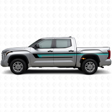 Calcomanía de vinilo de tres rayas para la puerta lateral para Toyota Tundra 2022+ 2