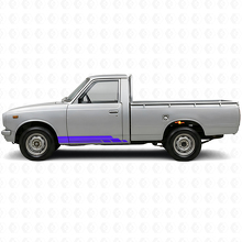 Kit de Calcomanías de Vinilo para Paneles Laterales con Rayas Curvas para Toyota Hilux 1968-1972_2