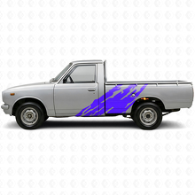 Calcomanía de vinilo lateral con gráfico de salpicaduras de barro para Toyota Hilux 1968-1972_2