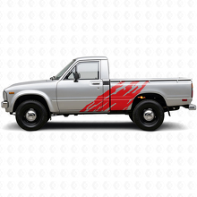 Gráfico de Salpicaduras de Barro Vinilo Lateral para Toyota Hilux 1978-1983_3