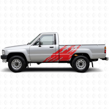 Calcomanía gráfica de salpicaduras de barro lateral de vinilo para Toyota Hilux 1983-1988_3