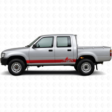 Kit de Calcomanías de Vinilo de Tiras Estilo Montañas para Panel Laterales de Toyota Hilux 1988-1997_3
