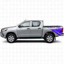 Gráfico Salpicadura de Barro Vinilo Trasero Lateral para Toyota Hilux 2015+_2