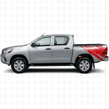 Gráfico Salpicadura de Barro Vinilo Trasero Lateral para Toyota Hilux 2015+_3