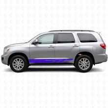 Juego de Calcomanías de Vinilo para Paneles Laterales con Rayas Decorativas para Toyota Sequoia 2007-2022_2