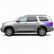Gráfico de Salpicadura de Barro Vinilo Adhesivo Lateral Trasero para Toyota Sequoia 2007-2022_2