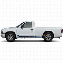 Calcomanía de Vinilo con Rayas Laterales Estilo Racing para Dodge Dakota 1997-2004 2