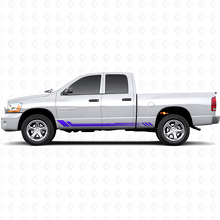 Calcomanía lateral de vinilo con rayas de panal para Dodge Ram 1500 2002-2008 2