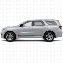Calcomanía lateral de vinilo con franjas de panal para Dodge Durango 2011+ 3