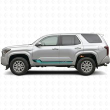 Calcomanía de vinilo de franjas laterales de estilo vintage para Toyota 4Runner 2024+ 2