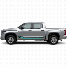 Calcomanía de Vinilo con Franjas Laterales Estilo Vintage para Toyota Tundra 2022+ 2