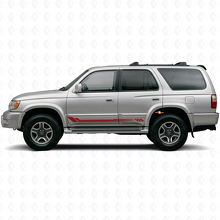 Calcomanía lateral de vinilo con diseño de franjas de panal para Toyota 4Runner 1995-2002_3