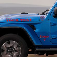 Kit de Calcomanías de Vinilo con Logo Estilo Zombie para Jeep Wrangler Rubicon_3