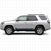 Calcomanía de vinilo de franjas laterales estilo racing para Toyota 4Runner 2009-2024_2