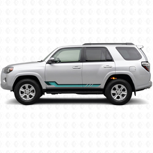 Calcomanía de vinilo con rayas laterales estilo vintage para Toyota 4Runner 2009-2024_2