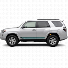 Calcomanía de vinilo lateral con franjas rectas vintage para Toyota 4Runner 2009-2024_2