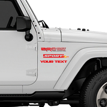 Calcomanías de Vinilo Zombie Resistance Corps para Jeep Wrangler Rubicon 3