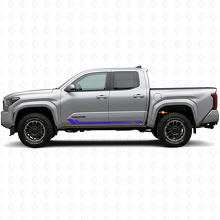 Calcomanía lateral de vinilo con rayas de panal para Toyota Tacoma 2023+_2