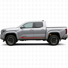 Calcomanía lateral de vinilo con rayas de panal para Toyota Tacoma 2023+_3