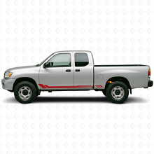 Calcomanía lateral de vinilo con rayas de panal para Toyota Tundra 1999-2006_3