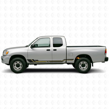 Calcomanía de Vinilo en Rayas Curvas para Panel Lateral para Toyota Tundra 1999-2006_2