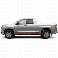 Calcomanía lateral de vinilo con franjas de panal para Toyota Tundra 2007-2021_3