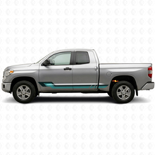 Calcomanía de vinilo con rayas laterales estilo vintage para Toyota Tundra 2007-2021_2