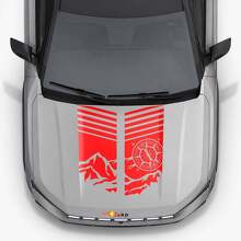 Calcomanía de Vinilo con Rayas Estilo Montaña para Capó de Jeep Compass 2026_3